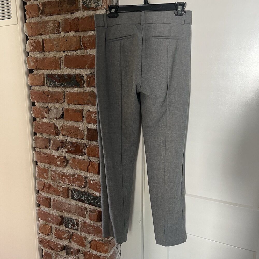 J. Crew Cameron Women's Trouser Dress Pants Four-Season Stretch in Gray Size 4T - Picture 2 of 8